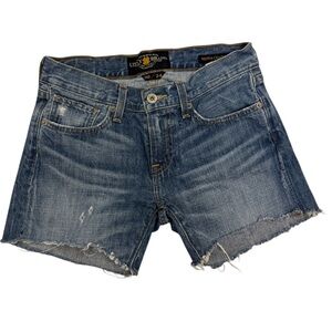 Lucky Brand Women's Blue Denim Shorts Size 00